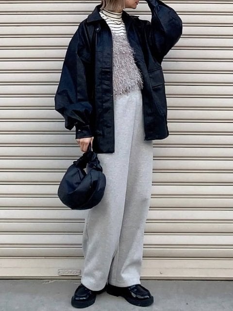 タートルネック コーデ タートルネックコーデ5