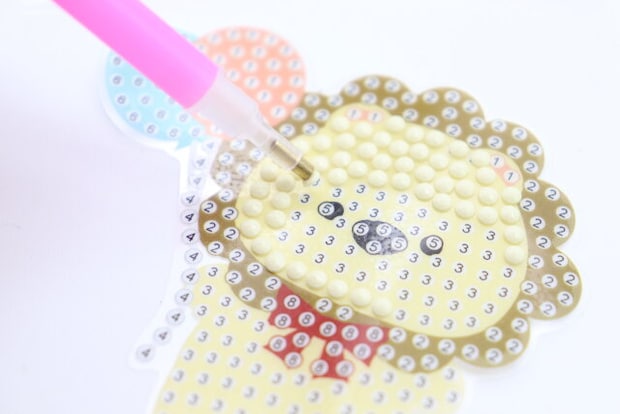 ビーズアートシールキット　遊び方