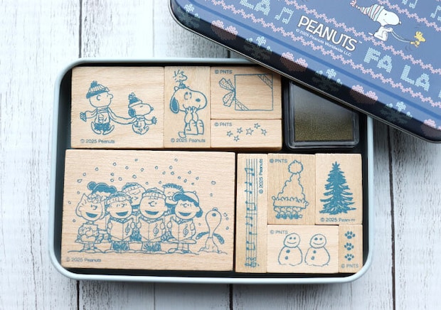 大人のおしゃれ手帖スヌーピー付録ブリキ缶スタンプ収納