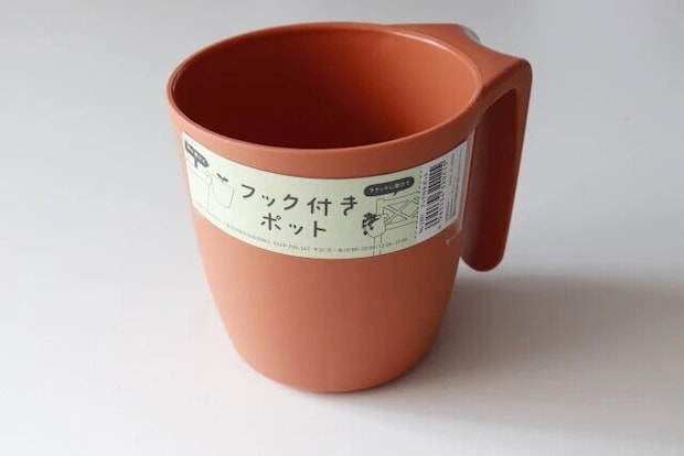 ダイソー　フック付きポット　パッケージ