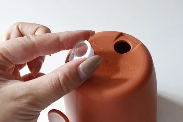 ダイソー　フック付きポット