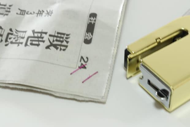 ダイソー レバー式ホッチキス(ゴールドカラー、シルバーカラー) 枚数 ダイソー レバー式ホッチキス(ゴールドカラー、シルバーカラー) 枚数