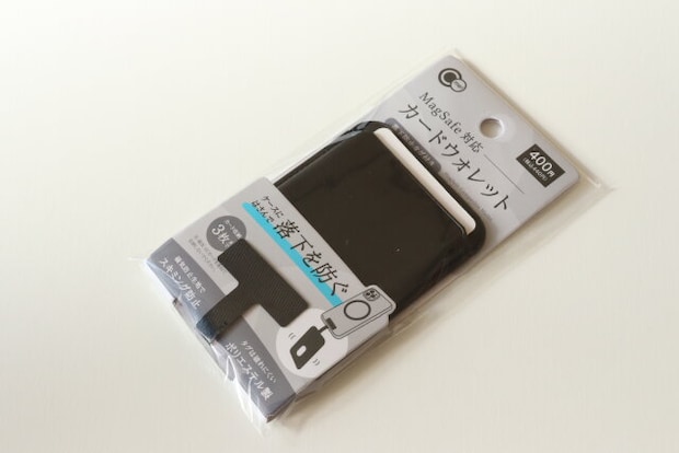 iPケース用 MagSafe対応ウォレット 落下防止タグ付き ブラック モバイルグッズ iPケース用 MagSafe対応ウォレット 落下防止タグ付き ブラック モバイルグッズ