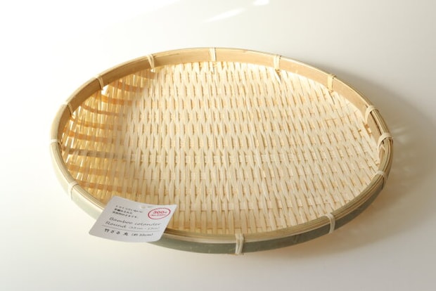 竹ざる 丸(約33cm) パッケージ 竹ざる 丸(約33cm) パッケージ