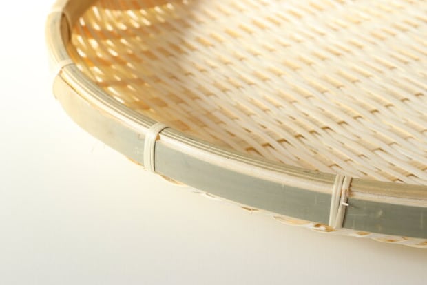 竹ざる 丸(約33cm) 個体差 竹ざる 丸(約33cm) 個体差