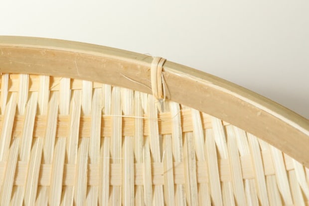 竹ざる 丸(約33cm) 編み目 竹ざる 丸(約33cm) 編み目