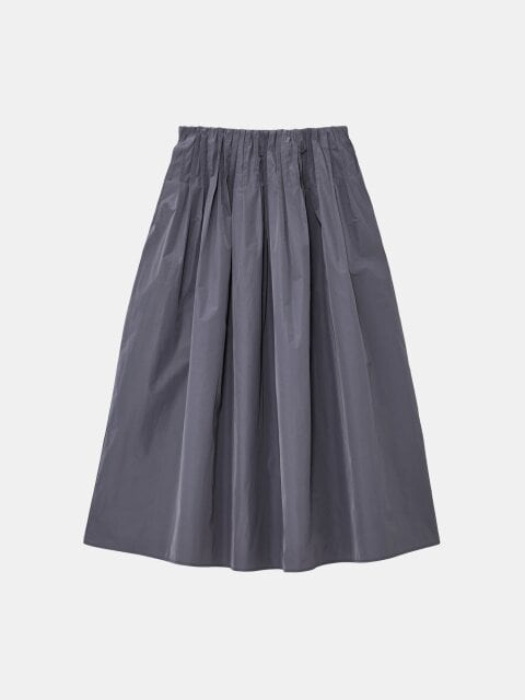 タフタピンタックボリュームスカート 2025plst冬値下げタフタピンタックボリュームスカート