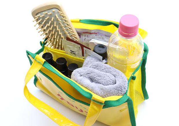 収納力 ケロリンスパバッグ収納力