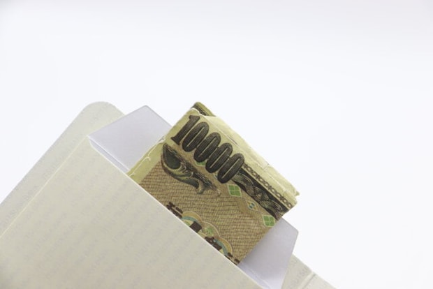 ポチ袋 7枚 通帳　使用例