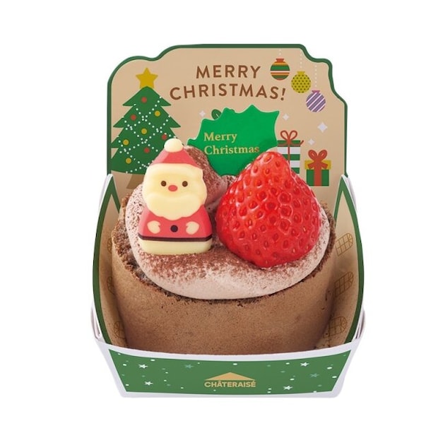 シャトレーゼ Xmasプチノエル チョコ シャトレーゼ Xmasプチノエル チョコ