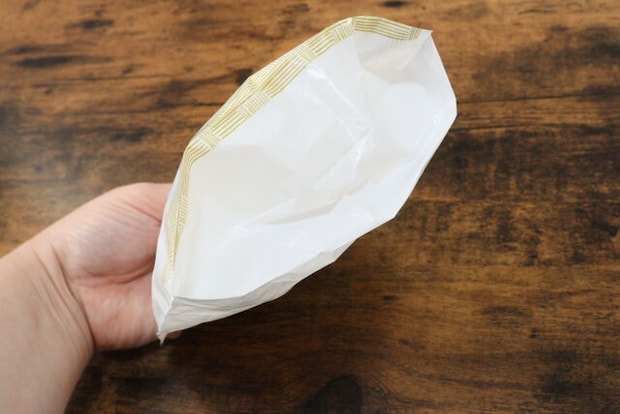 自立型卓上巾着ポリ袋（20枚、バイオマス25％）　底マチ