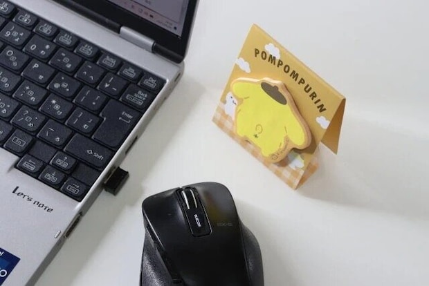 ダイソー　立てて使えるダイカットふせん PN イエロー