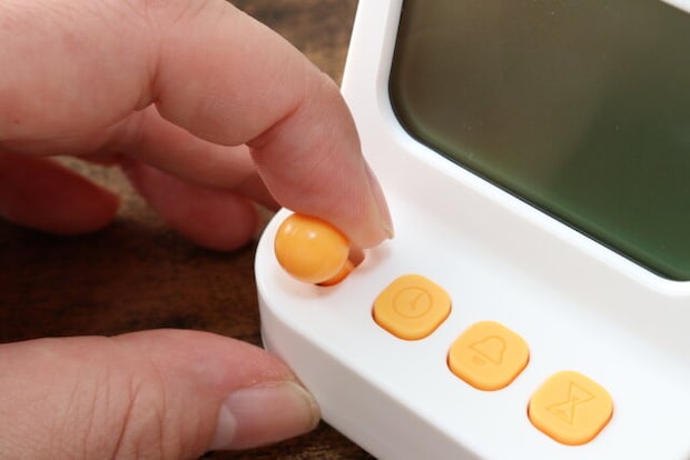 ゲーム機型デジタル時計　レバー