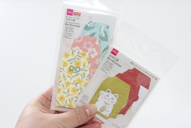 ぽち袋（豆ぽち、はな）　ぽち袋（豆ぽち、四角、縁起物）