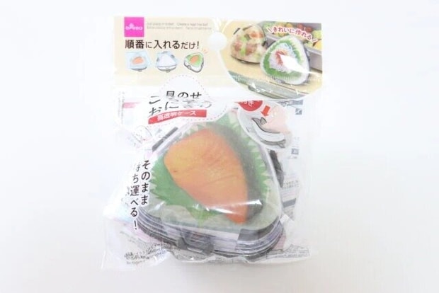 ダイソー　ごちそうおにぎりケース　パッケージ