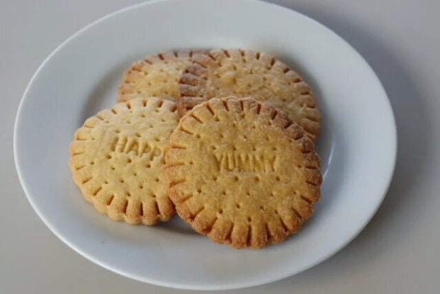 ダイソー　ビスケット型スタンプセット ラウンド