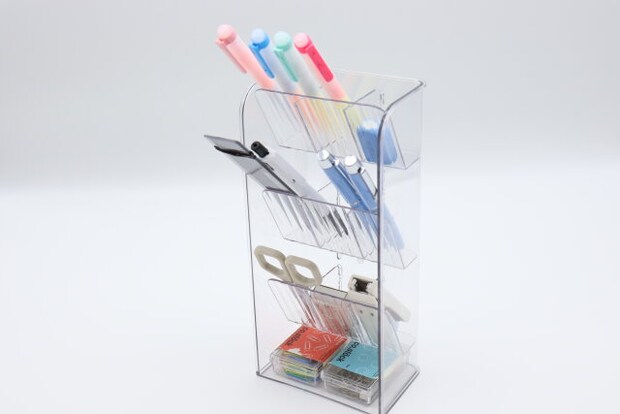 高さ調節できるペンスタンド 収納例 高さ調節できるペンスタンド 収納例