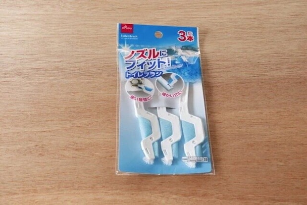 ダイソー　トイレブラシ　パッケージ