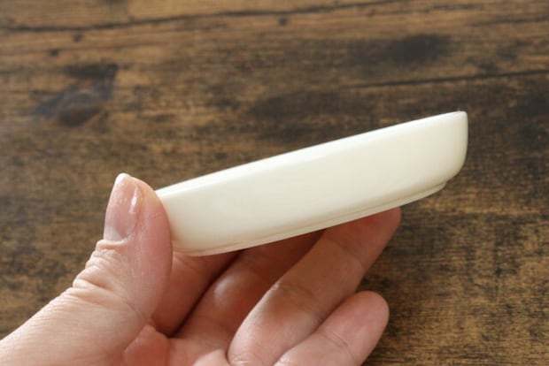 絵が浮き出るしょうゆ皿2P さくら　素材