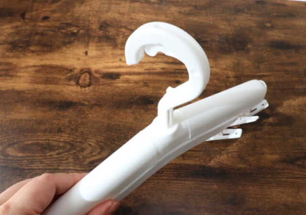 大きく使えて小さく保管！形が変わる100均お洗濯グッズ