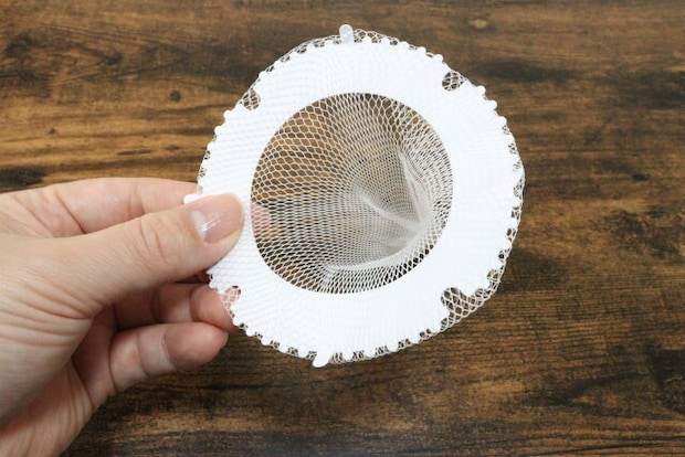 セリア 排水口ネット セリア 排水口ネット 髪の毛キャッチャー 再利用