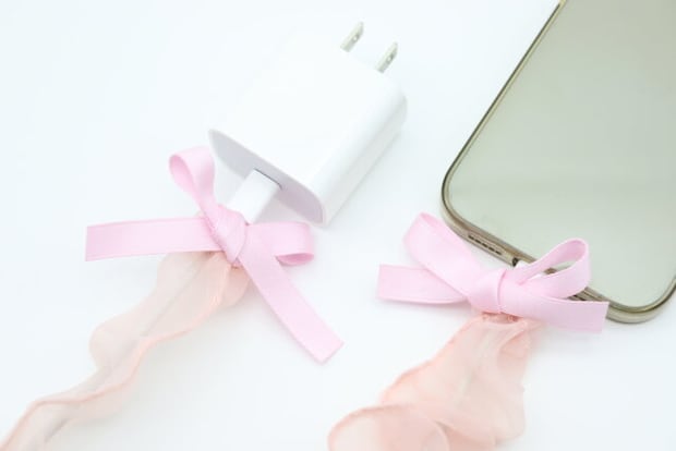 セリア コードソックス シフォン セリアのコードソックス シフォンは両端にリボン付き