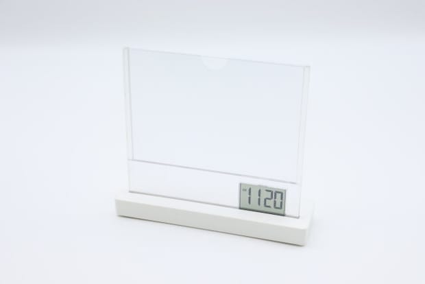 フォトフレームデジタル時計