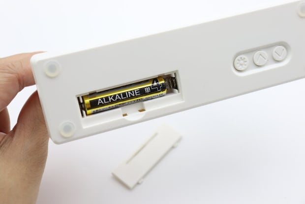 フォトフレームデジタル時計　電池