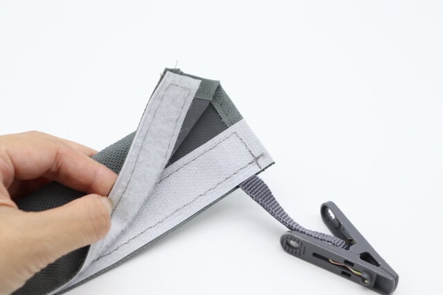 ハンガー取り付けピンチ　面ファスナー