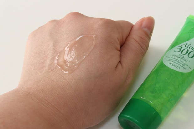 アロエ300 マッサージジェル アロインス アロエ300 マッサージジェル アロインス テクスチャ