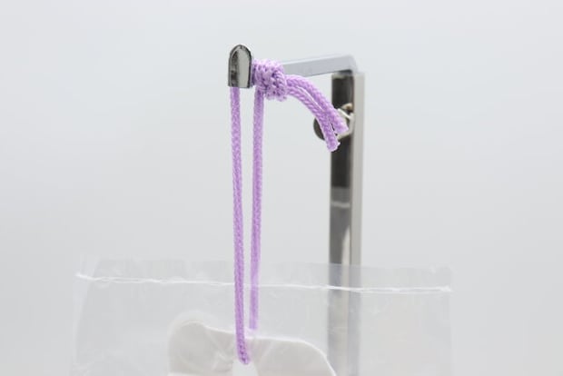 ひも付きコンパクト手さげポリ袋 LLサイズ 23枚入 吊り下げ ひも付きコンパクト手さげポリ袋 LLサイズ 23枚入 吊り下げ