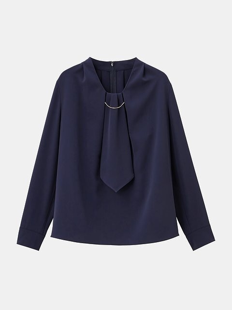 PLSTのUVカットチェーンパーツブラウス