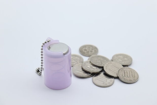 ダイソー 100円玉コインケース クリア 収納 ダイソーの100円玉コインケース クリア 収納