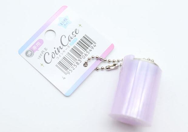 ダイソー 100円玉コインケース クリア パッケージ ダイソーの100円玉コインケース クリア パッケージ