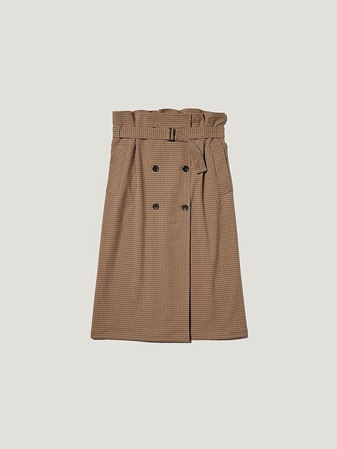GU トレンチチェックスカート GUのトレンチチェックスカート