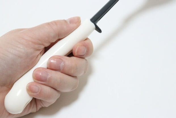 縁がまっすぐなくらげレードル　柄