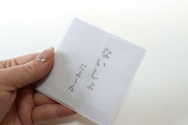 ダイソー なりきりぽち袋 ダイソー なりきりぽち袋 ないしょ