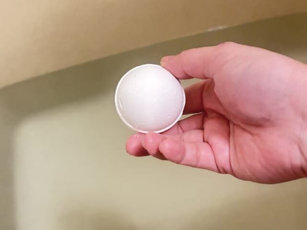 セリア ミニチュアファーストフードバスボール セリアのミニチュアファーストフードバスボールは小ぶりなサイズ