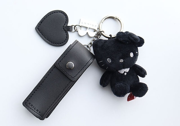 宝島社 ムック付録 HELLO KITTY × BRILMY いつでもササッとお直しできる ズボラに優しいミラー付きリップチャーム BOOK BLACK ver. SPECIAL PACKAGE 宝島社ムック付録のHELLO KITTY × BRILMY いつでもササッとお直しできる ズボラに優しいミラー付きリップチャーム BOOK BLACK ver. SPECIAL PACKAGE2