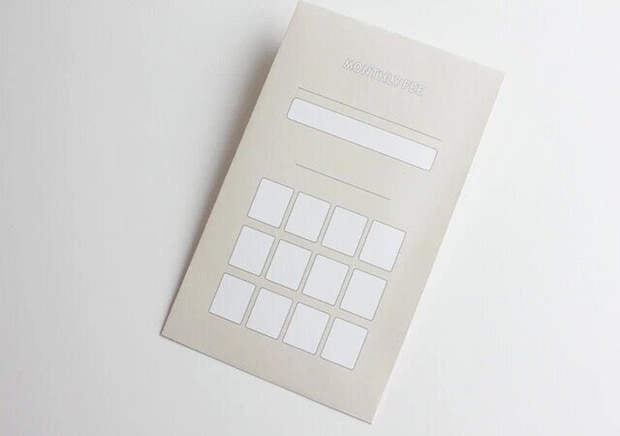 デザイン月謝袋（シンプル、10枚）