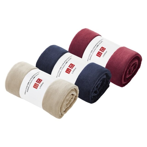 ユニクロ年末祭フリースブランケット