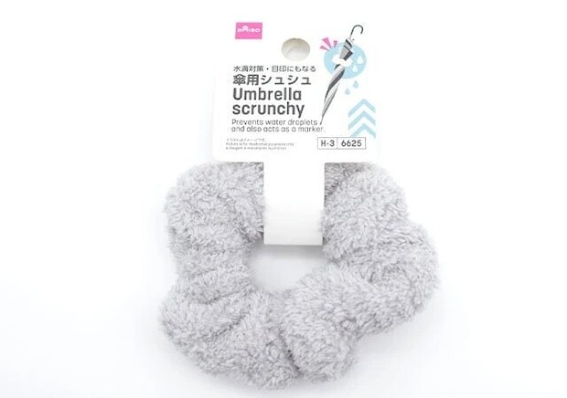 ダイソー　傘用シュシュ　パッケージ