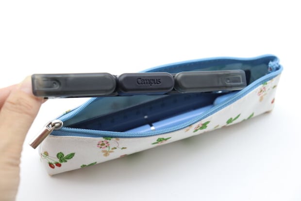 キャンパス ペンのように持ち運べるブッククリップしまえる