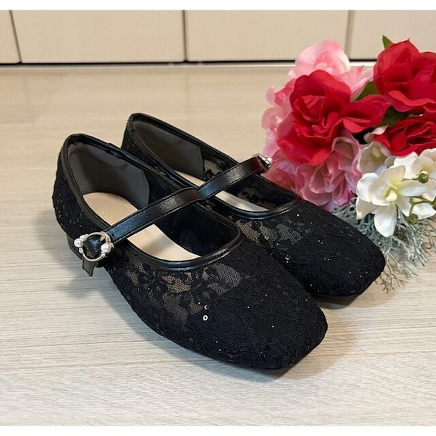 しまむらのレースメリージェーン（Mizuchi）