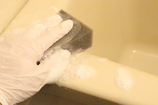 セリア真空パックバススポンジ無膜