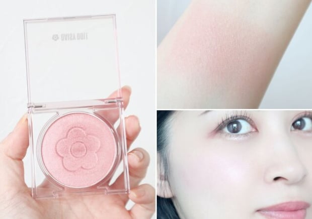 デイジードール　パウダー ブラッシュ ブルーム（02 ホロヨイチェリー）