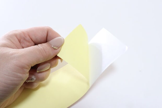 ラッピングシール（35、のし、ピンク）　剥離紙