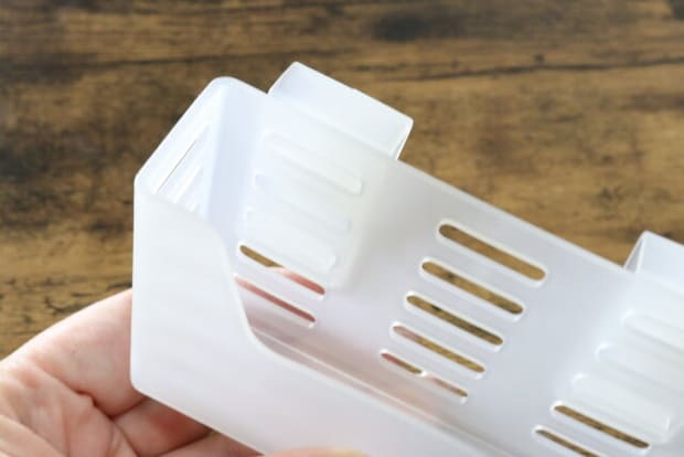 冷蔵庫ドアポケット収納ケース（スリム）　形状