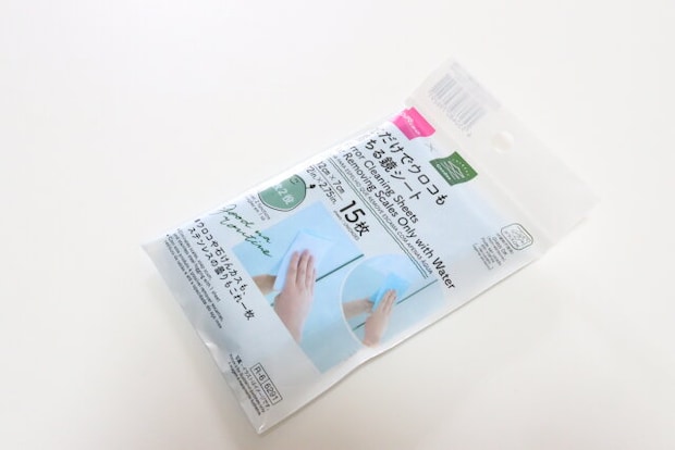 水だけでウロコも落ちる鏡シート（15枚）