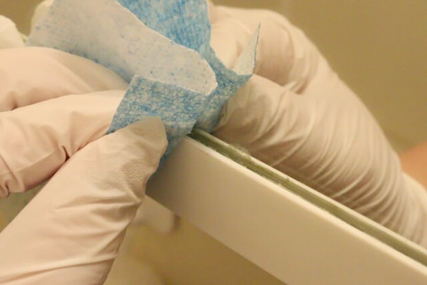 水だけでウロコも落ちる鏡シート（15枚）　鏡の掃除